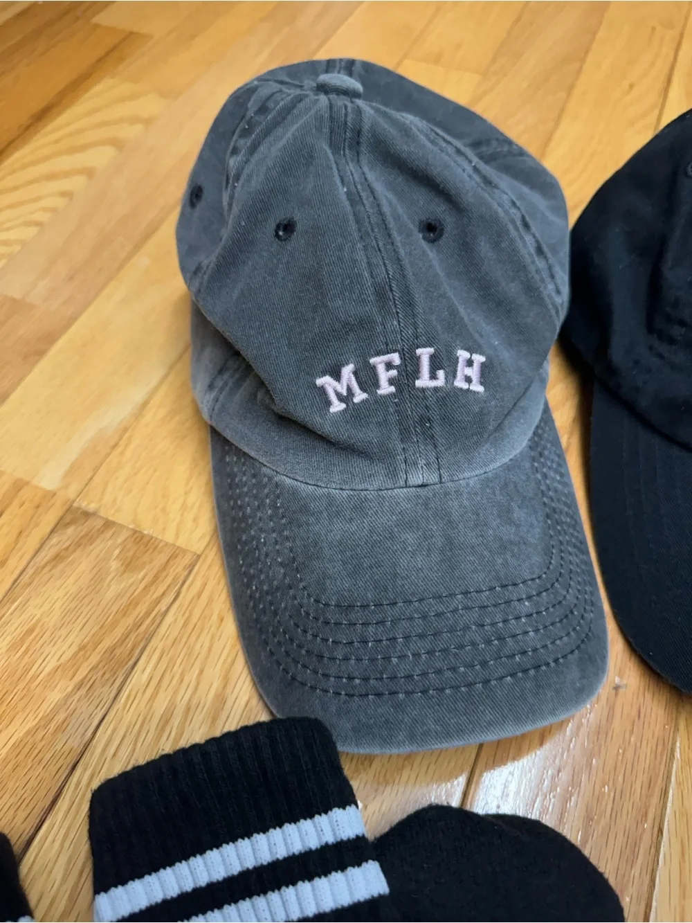 Barbell Brigade MFLH Barbells & Ponytails Hat and Accessory Bundle